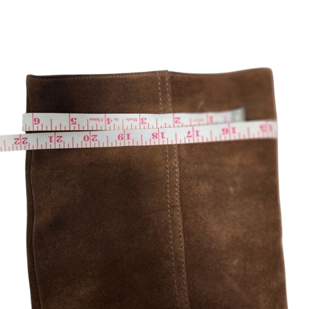 La Canadienne knee-high Brown Suede women's Boots - Picture 9 of 10